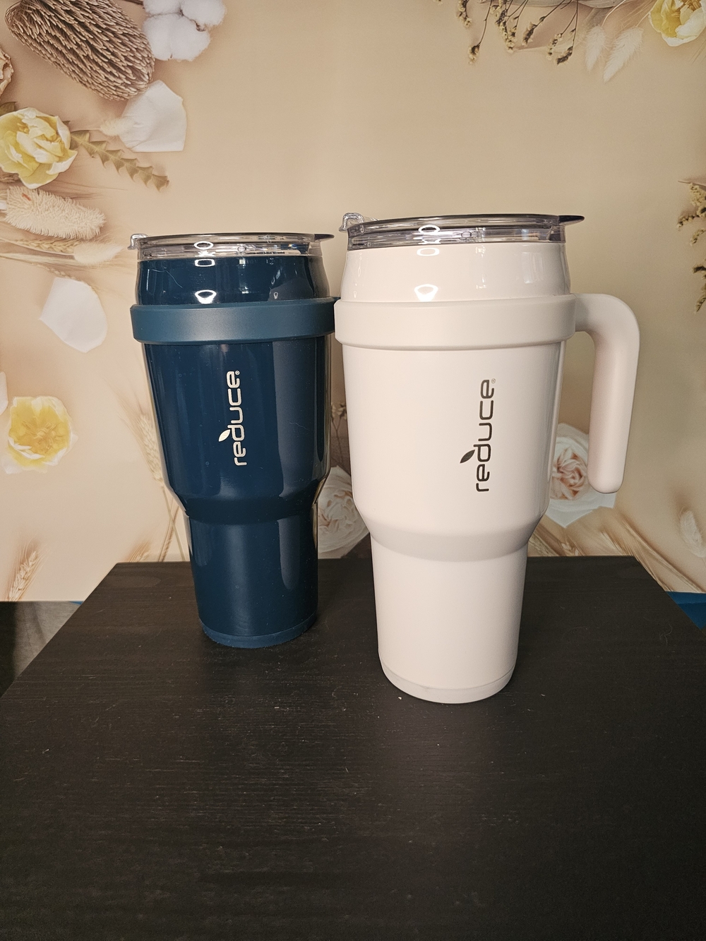 Reduce Insulated Travel Mug with Handle - White